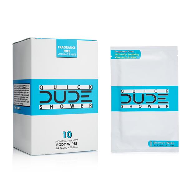 Dude Shower Wipes
